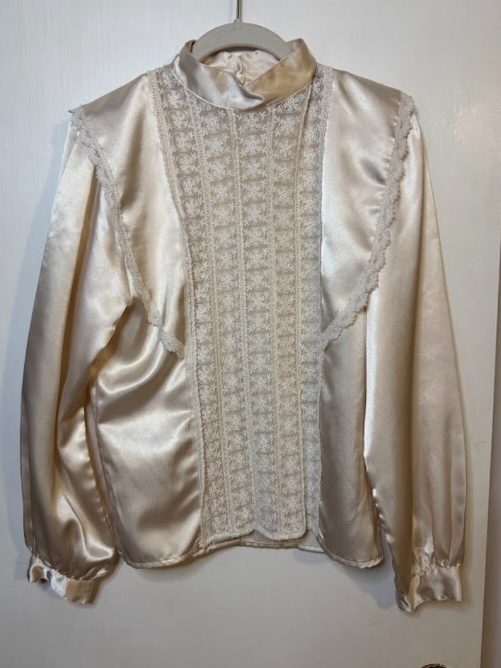 Vintage Melody Brooke Ivory Blouse